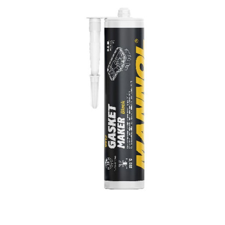 MANNOL GASKET MAKER - SILIKON USZCZELNIAJĄCY - KOLOR CZARNY 85G (ZASTĘPUJE USZCZELKI) (9912) (24)