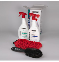 IPONE CLEANING KIT (MOTO WASH+WHEEL CLEANER) ZESTAW DO MYCIA MOTOCYKLA (CARELINE) (4)