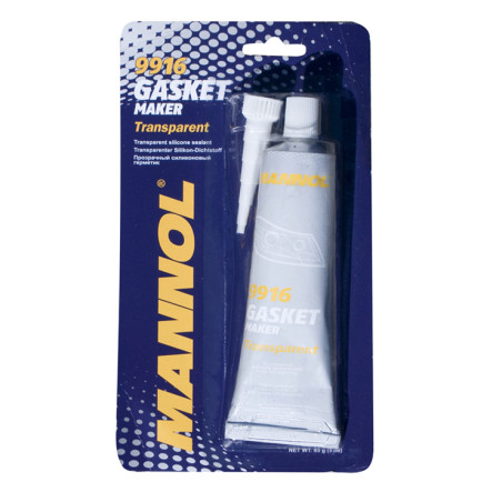 MANNOL GASKET MAKER - SILIKON USZCZELNIAJĄCY - KOLOR BEZBARWNY 85G (9916) (144)