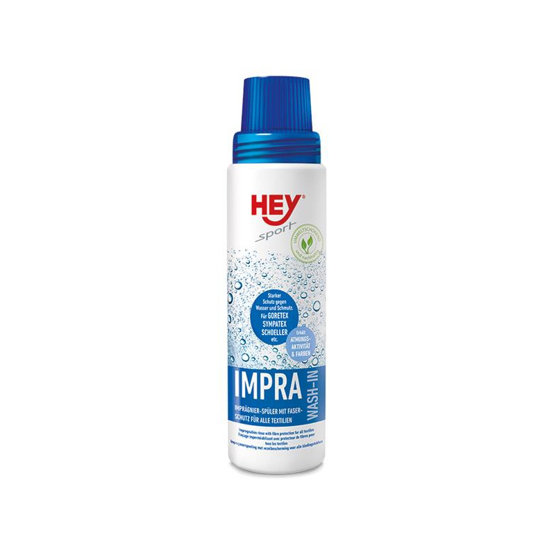 MODEKA HEY IMPRA WASH PREPARAT DO PŁUKANIA CHRONIĄCY TEKSTYLIA GORE-TEX, SYMPATEX - POJEMNOŚĆ 250 ML