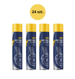 MANNOL MONTAGE CLEANER PREPARAT DO ODTŁUSZCZANIA HAMULCÓW 600ML (9672) - KARTON 24 SZTUKI (PAKIET) (BRAKE CLEANER)