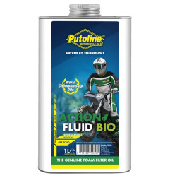 PUTOLINE PŁYN (OLEJ) DO NASĄCZANIA GĄBKOWYCH FILTRÓW POWIETRZA (BIODEGRADOWALNY) ACTION FLUID BIO 1L (AKC)
