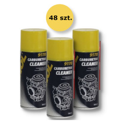 MANNOL CARBURETOR CLEANER SPRAY DO CZYSZCZENIA GAŹNIKA 600 ML (9770) (48) KARTON 48 SZTUK (PAKIET)