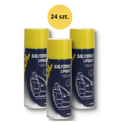 MANNOL SILICONE SPRAY 450ML (9963) (24) KARTON 24 SZTUKI (PAKIET)