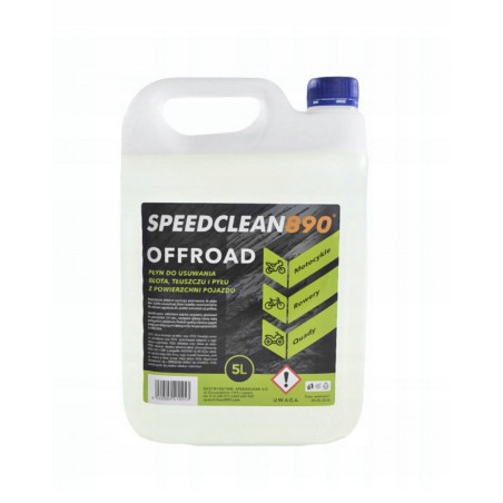 SPEEDCLEAN 890 OFFROAD PŁYN DO MYCIA MOTOCYKLI I ROWERÓW POJEMNOŚĆ 5L