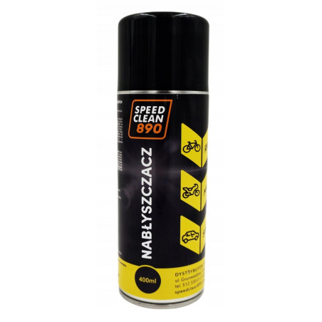 SPEEDCLEAN 890 NABŁYSZCZACZ DO MOTOCYKLI, ROWERÓW I SAMOCHODÓW POJEMNOŚĆ 400ML