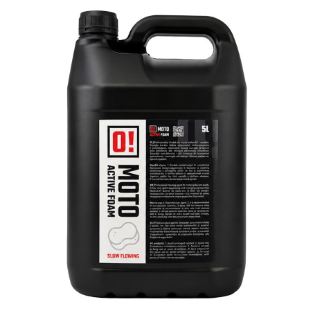 OMOTO PŁYN DO MYCIA MOTOCYKLI (PIANA AKTYWNA) 5L O! ACTIVE FOAM (O!MOTO) (OLE-044)