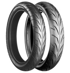 BRIDGESTONE OPONA 80/90 -17 BT39 SS 44S TL QW BT39SS PRZÓD DOT 28/2025