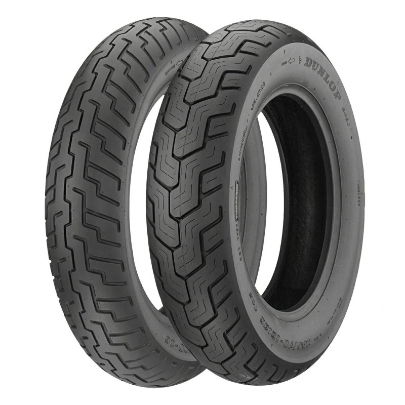 DUNLOP OPONA 80/90-21 D404 48H TT PRZÓD DOT 05/2026