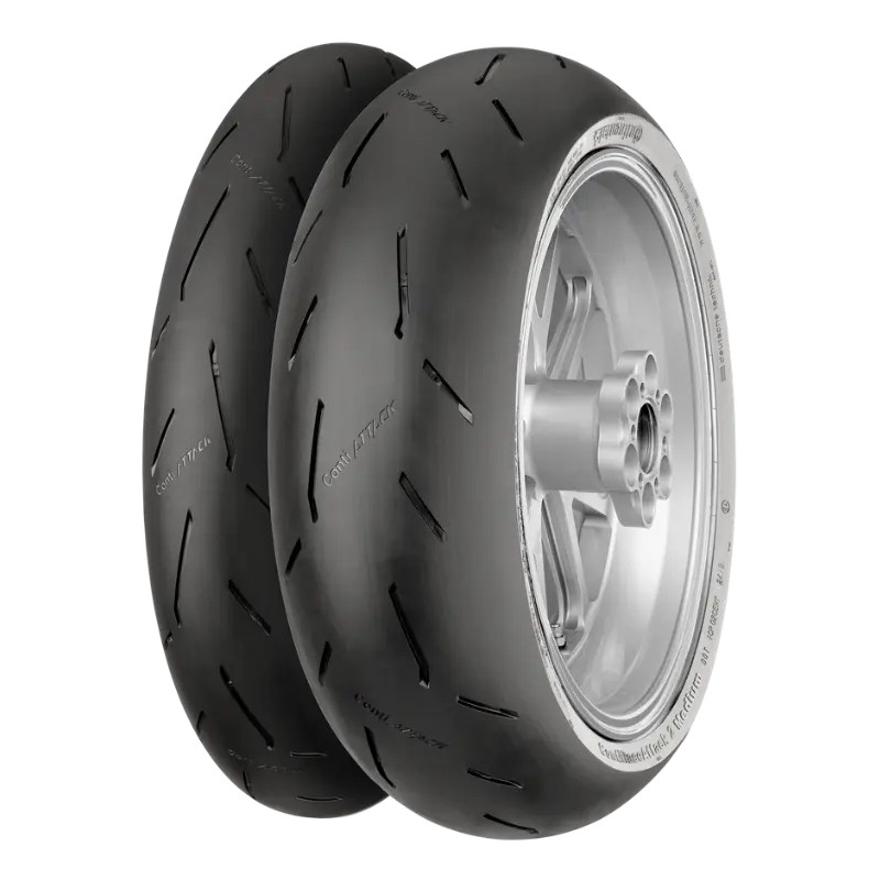 CONTINENTAL OPONA 190/55ZR17 CONTIRACEATTACK 2 MED 75W TL M/C TYŁ DOT 13/2024 (244657) (oferta specjalna)