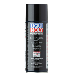 LIQUI MOLY MOTORBIKE BIAŁY SMAR DO ŁAŃCUCHA SYNTETYCZNY 0,4L (12)