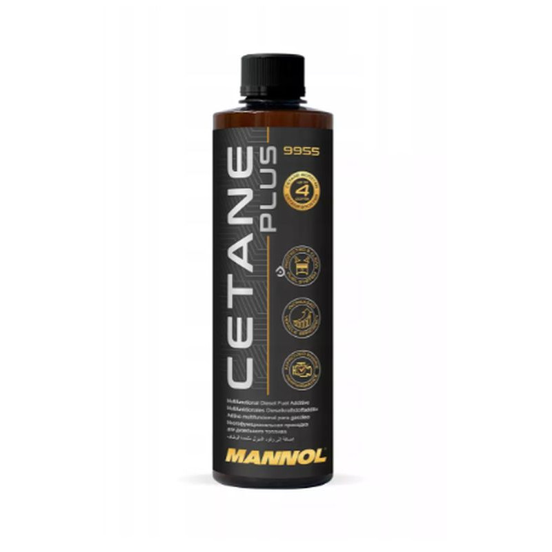 MANNOL DIESEL CETAN PLUS 450ML (DODATEK DO OLEJU NAPĘDOWEGO - EFEKTYWNIEJSZE SPALANIE) (9955) (24) (PROMOCJA)