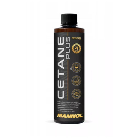MANNOL DIESEL CETAN PLUS 450ML (DODATEK DO OLEJU NAPĘDOWEGO - EFEKTYWNIEJSZE SPALANIE) (9955) (24) (PROMOCJA)