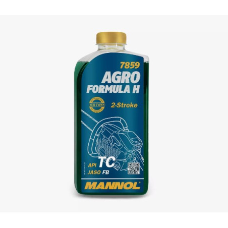 MANNOL OLEJ DO MIESZANKI 2T AGRO FORMULA S 1L (7859) (20) (WYPRZEDAŻ)