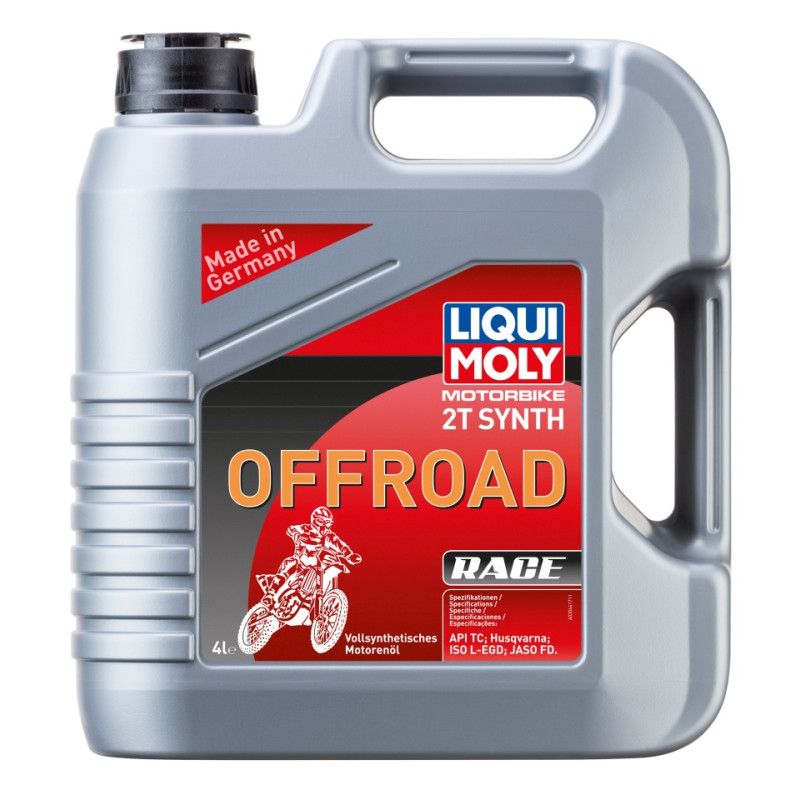 LIQUI MOLY OLEJ SILNIKOWY MOTORBIKE 2T SYNTH OFFROAD RACE 4L (4)