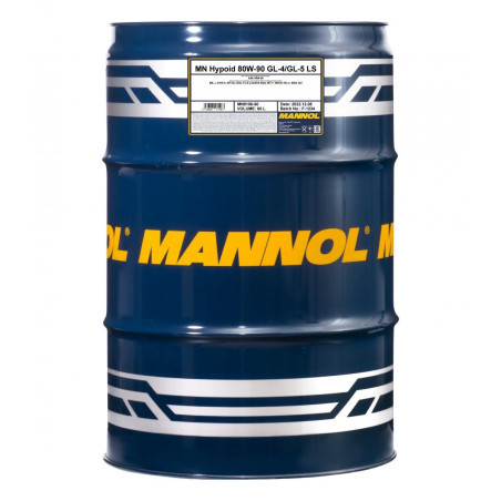 OLEJ PRZEKŁADNIOWY MANNOL 80W90 HYPOID GL-4/GL-5 LS 60L BECZKA