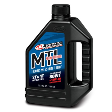 MAXIMA RACING OILS OLEJ PRZEKŁADNIOWY MTL-R 2-CYCLE TRANSMISSION 80WT. 1 LITR (12) (AKC)