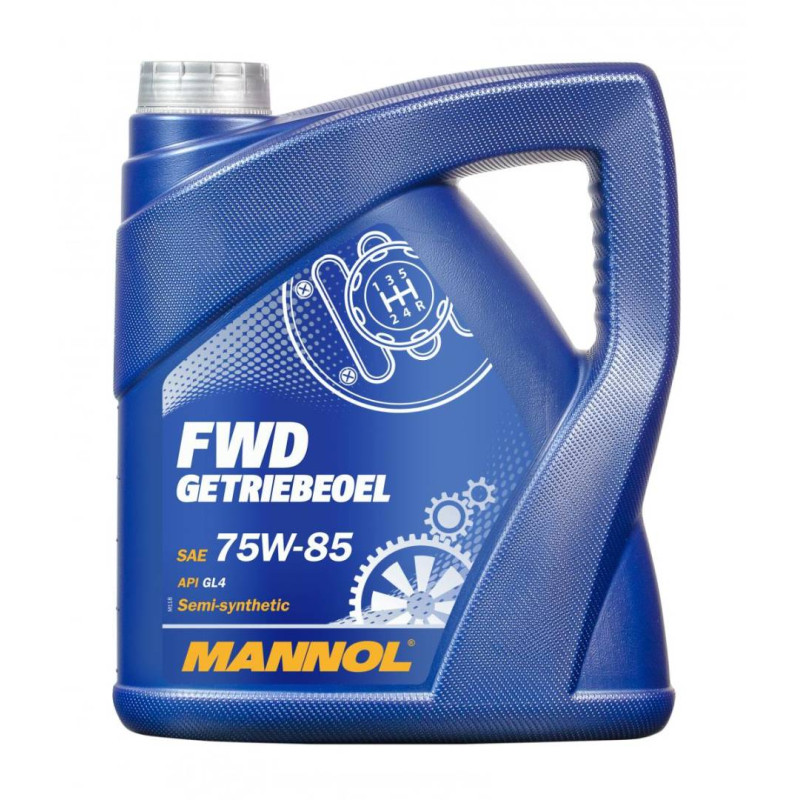MANNOL FWD GETRIEBEOEL 75W85 API GL4 - OLEJ PRZEKŁADNIOWY PÓŁSYNTETYCZNY 4L (75W-85)