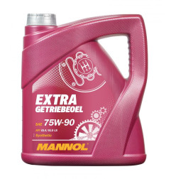 MANNOL EXTRA GETRIEBEOEL 75W90 API GL4/GL5 LS- OLEJ PRZEKŁADNIOWY SYNTETYCZNY 4L (75W-90)