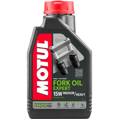 OLEJ DO AMORTYZATORÓW MOTUL FORK OIL EXPERT 15W MEDIUM/HEAVY PÓŁSYNTETYCZNY 1L