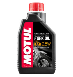 MOTUL OLEJ DO TELESKOPÓW / AMORTYZATORÓW / ZAWIESZENIA FORK OIL FACTORY LINE 2,5W VERY LIGHT 1L