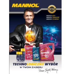 MANNOL OLEJ DO TELESKOPÓW / AMORTYZATORÓW / ZAWIESZENIA FORK OIL SAE 10W 1L (8303) (20)
