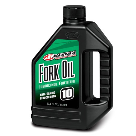 MAXIMA RACING OILS OLEJ DO TELESKOPÓW / AMORTYZATORÓW / ZAWIESZENIA FORK OIL STANDARD HYDRAULIC 10WT. 1 LITR (12) (AKC)