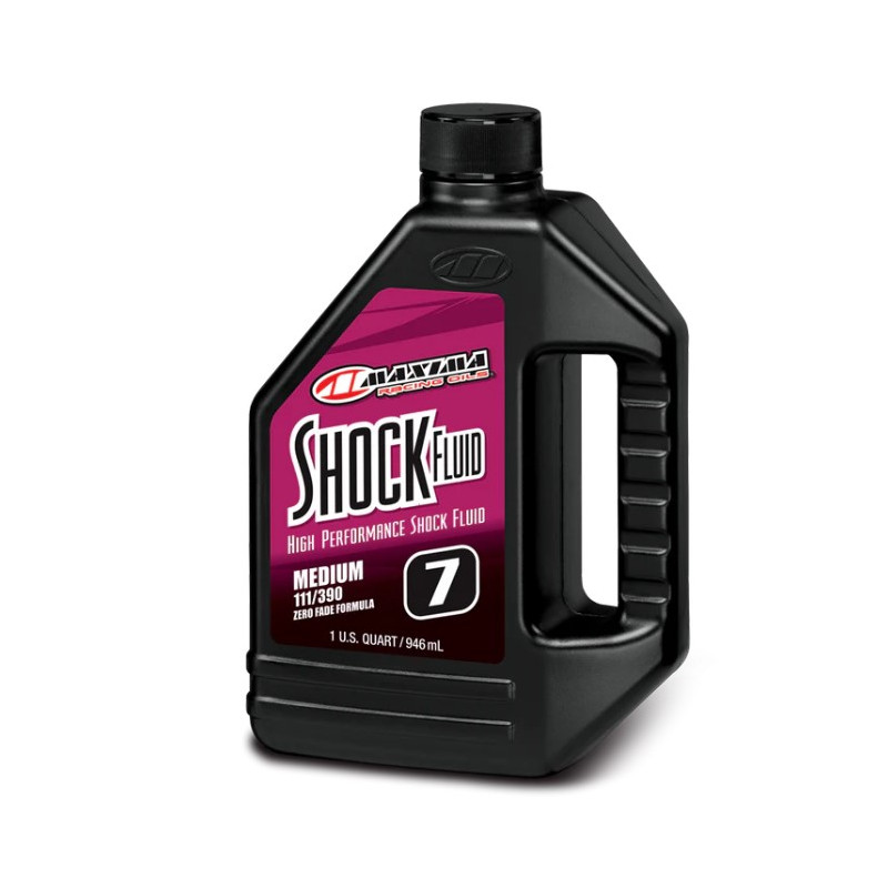MAXIMA RACING OILS OLEJ DO CENTRALNEGO AMORTYZATORA RACING SHOCK FLUID MEDIUM 111/390 7WT 946 ML (1 LITR) (12) (AKC)