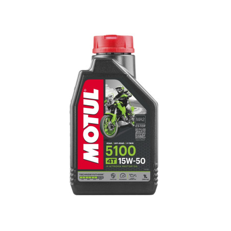 MOTUL OLEJ SILNIKOWY 5100 4T ESTER 15W50 1L