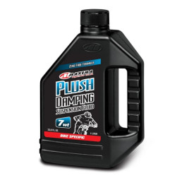 MAXIMA RACING OILS OLEJ DO AMORTYZATORÓW ROWEROWYCH PLUSH DAMPING SUSPENSION FLUID 7 WT 1 LITR (12) (AKC)