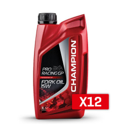 CHAMPION OLEJ DO TELESKOPÓW / AMORTYZATORÓW / ZAWIESZENIA PRORACING GP FORK OIL 15W 1L SYNTETYCZNY (AKC)
