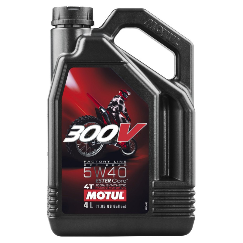 MOTUL OLEJ SILNIKOWY 300V 4T FL OFF ROAD 5W40 4L (SYNTETYCZNY)