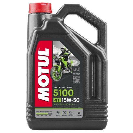 MOTUL OLEJ SILNIKOWY 5100 4T ESTER 15W50 4L