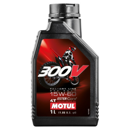 MOTUL OLEJ SILNIKOWY 300V 4T FL OFF ROAD 15W60 1L (SYNTETYCZNY)