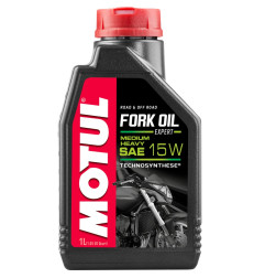 MOTUL OLEJ DO TELESKOPÓW / AMORTYZATORÓW / ZAWIESZENIA FORK OIL MEDIUM/HEAVY 'EXPERT' 15W 1L