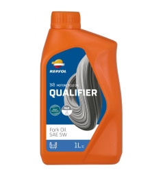 REPSOL OLEJ DO TELESKOPÓW / AMORTYZATORÓW / ZAWIESZENIA QUALIFIER FORK OIL SAE 5W 1L (12) - ZASTĘPUJE RP172L51