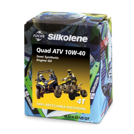 SILKOLENE FUCHS OLEJ SILNIKOWY PÓŁSYNTETYCZNY QUAD ATV 4T 10W40 4L (CUB)
