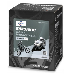 SILKOLENE FUCHS OLEJ SILNIKOWY PÓŁSYNTETYCZNY SUPER 4 10W40 4T 4L
