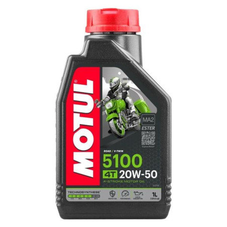 MOTUL OLEJ SILNIKOWY 5100 4T ESTER 20W50 1L