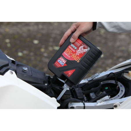 LIQUI MOLY OLEJ SILNIKOWY MOTORBIKE 4T SYNTETYCZNY 10W50 OFFROAD RACE 4L (4)