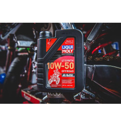 LIQUI MOLY OLEJ SILNIKOWY MOTORBIKE 4T SYNTETYCZNY 10W50 OFFROAD RACE 4L (4)