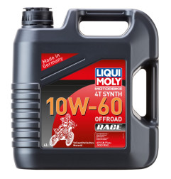 LIQUI MOLY OLEJ SILNIKOWY MOTORBIKE 4T SYNTETYCZNY 10W60 OFFROAD RACE 4L (4)