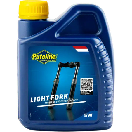 PUTOLINE OLEJ DO TELESKOPÓW / AMORTYZATORÓW / ZAWIESZENIA FORK OIL LIGHT FORK 5W 500ML (AKC)