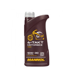 MANNOL OLEJ SILNIKOWY 4T MOTORBIKE 10W30 1L SYNTETYCZNY ESTER TECHNOLOGY (JASO MA/MA2) (7813) (20)