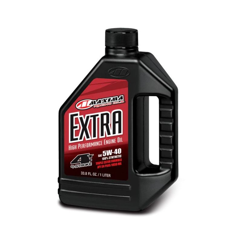 MAXIMA RACING OILS OLEJ SILNIKOWY EXTRA 5W40 100% SYNTHETIC 1 LITR (12) (AKC)