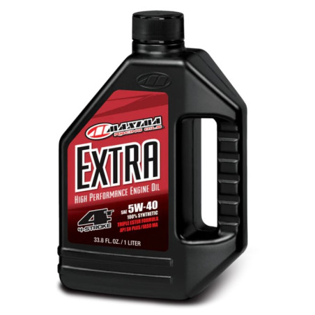 MAXIMA RACING OILS OLEJ SILNIKOWY EXTRA 5W40 100% SYNTHETIC 1 LITR (12) (AKC)