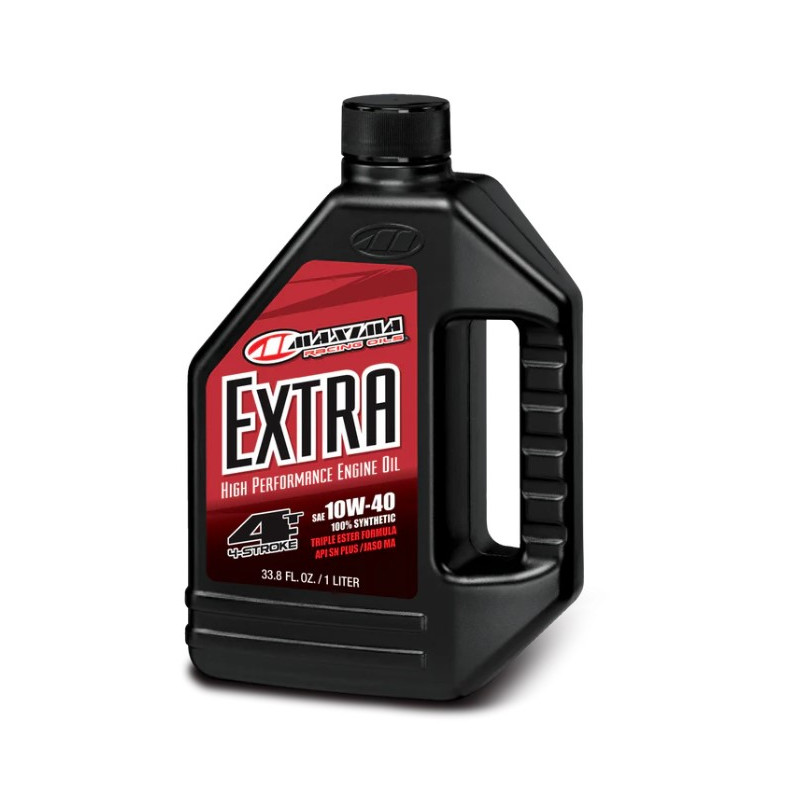MAXIMA RACING OILS OLEJ SILNIKOWY EXTRA 10W40 100% SYNTHETIC 1 LITR (12) (AKC)