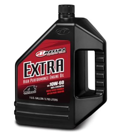 MAXIMA RACING OILS OLEJ SILNIKOWY EXTRA 10W60 100% SYNTHETIC 3.785 LITRY (4) (AKC)