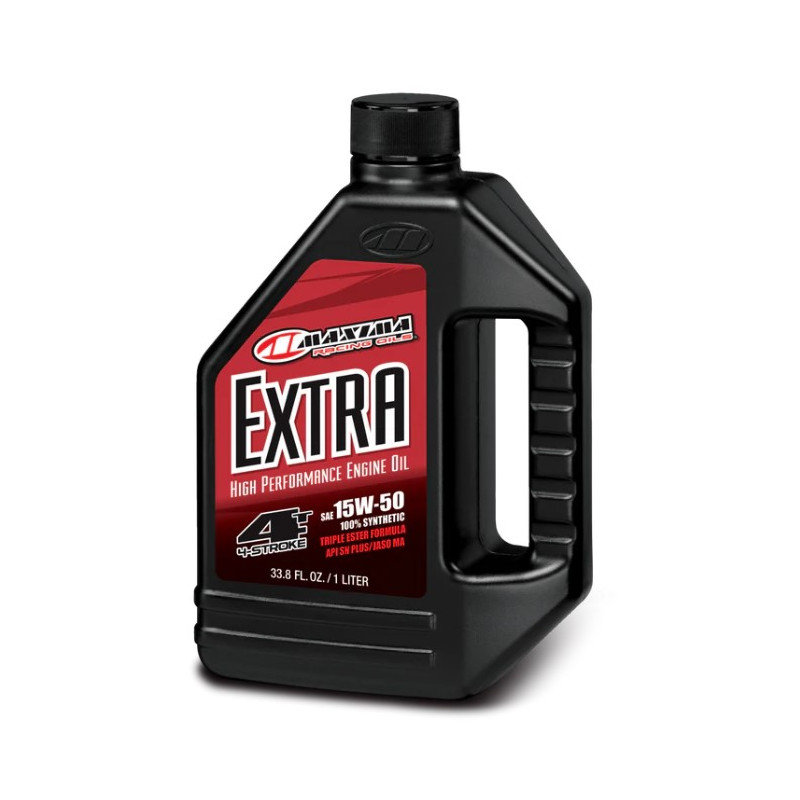 MAXIMA RACING OILS OLEJ SILNIKOWY EXTRA 15W50 100% SYNTHETIC 1 LITR (12) (AKC)