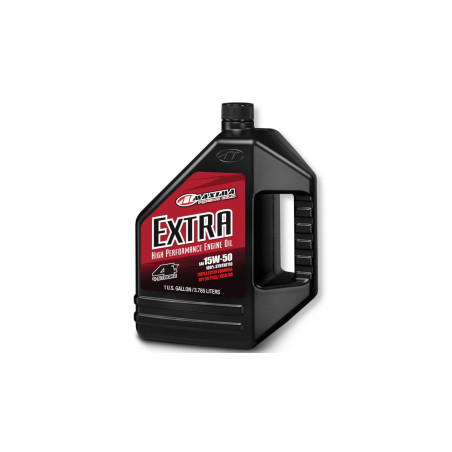 MAXIMA RACING OILS OLEJ SILNIKOWY EXTRA 15W50 100% SYNTHETIC 3.785 LITRY (4) (AKC)